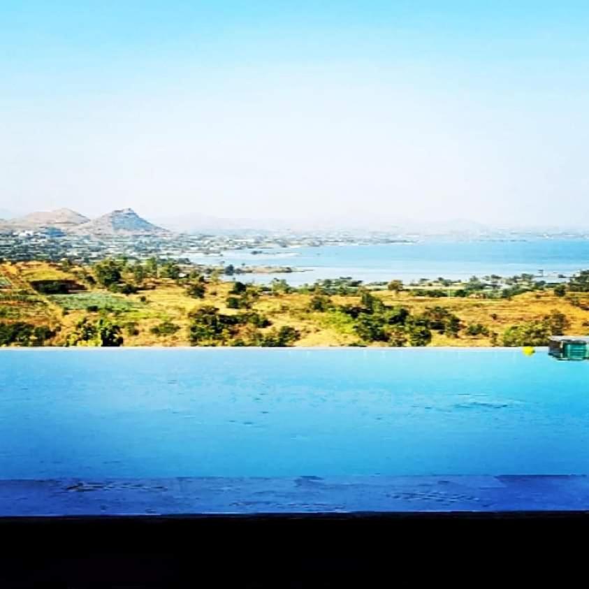 Eze Nof - A Hilltop Villa With 360º Water View Nashik Luaran gambar